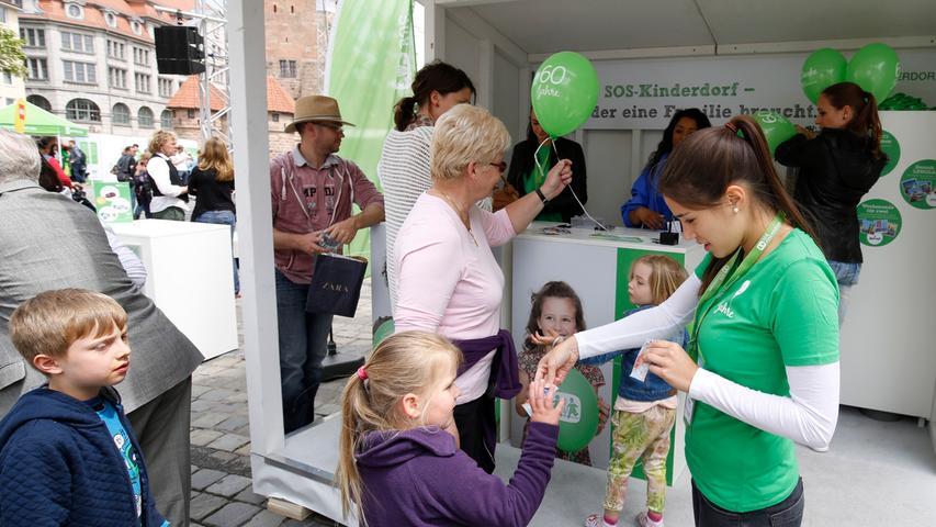 60. Geburtstag: SOS-Kinderdorf feiert auf dem Jakobsplatz