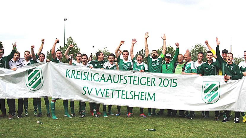 Kreisliga-Aufstieg des SV Wettelsheim 