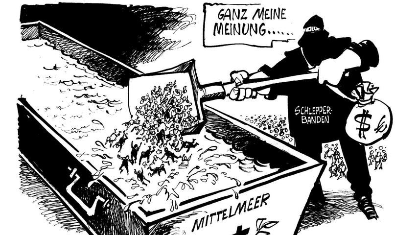 Zielsicher und prägnant: Karikaturen von Horst Haitzinger 