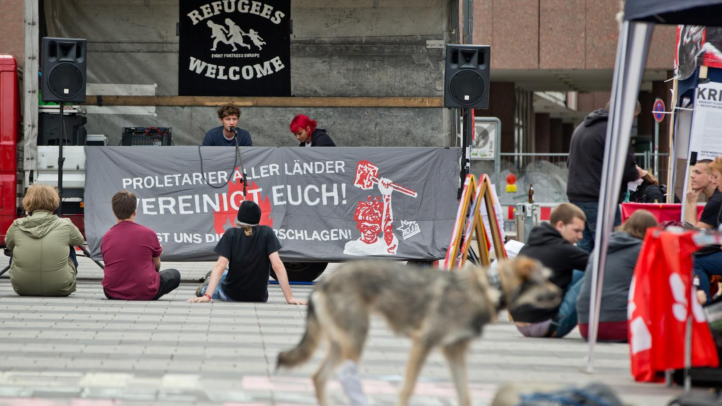 Genau 24 Stunden wollen in der Nürnberger Innenstadt G7-Gegner gegen den Gipfel demonstrieren.