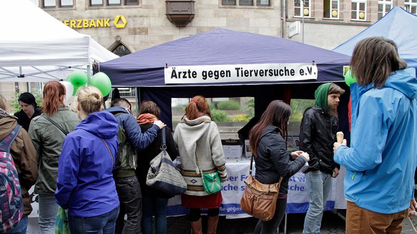 Feines ohne Fleisch: Veggie-Straßenfest vor der Lorenzkirche