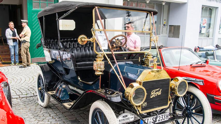 Auch diese „Tin Lizzy“ aus Henry Fords Autoschmiede ist gut 100 Jahre nach ihrer „Geburt“ immer noch fahrfähig.