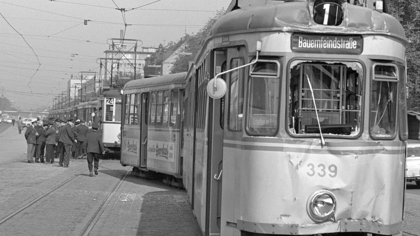 2. Juni 1965: 21 Verletzte bei Straßenbahn-Unfall 