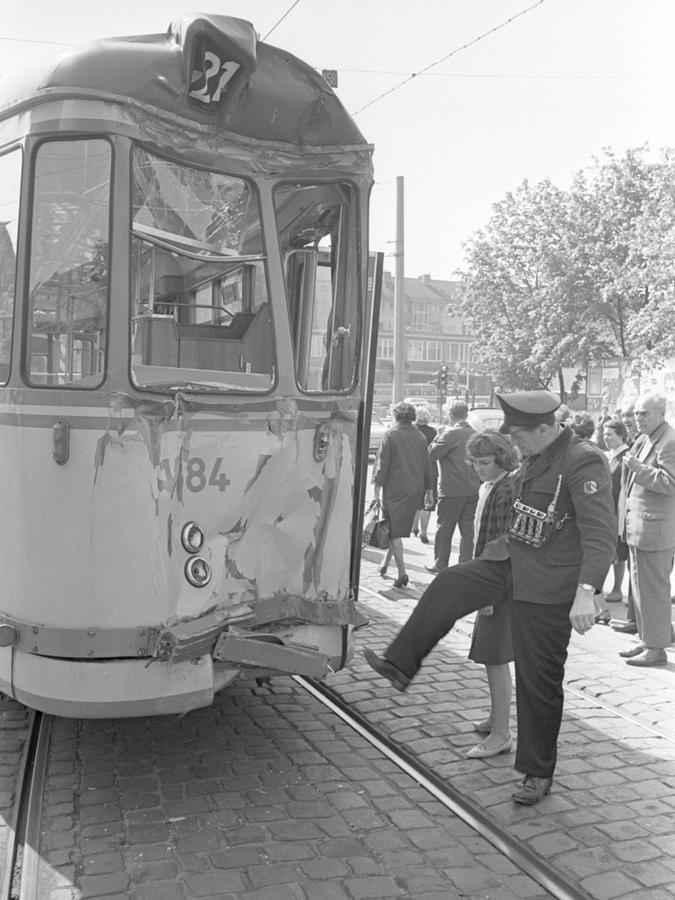 2. Juni 1965: 21 Verletzte bei Straßenbahn-Unfall 