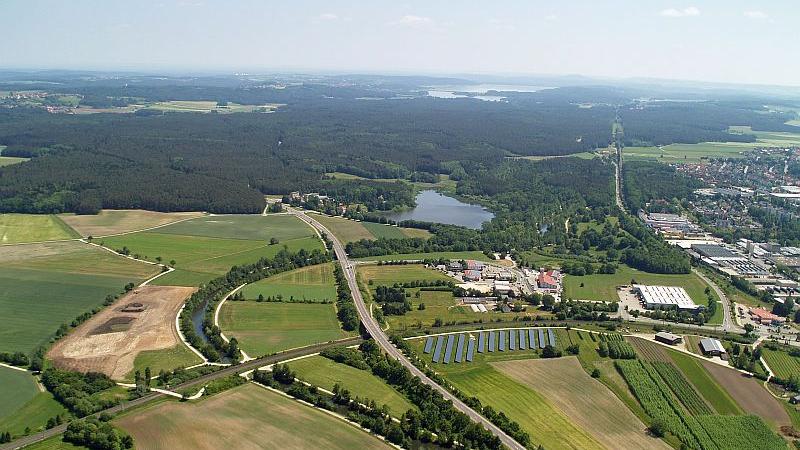 Sedimente aus Altmühlsee landen in künstlichen Becken