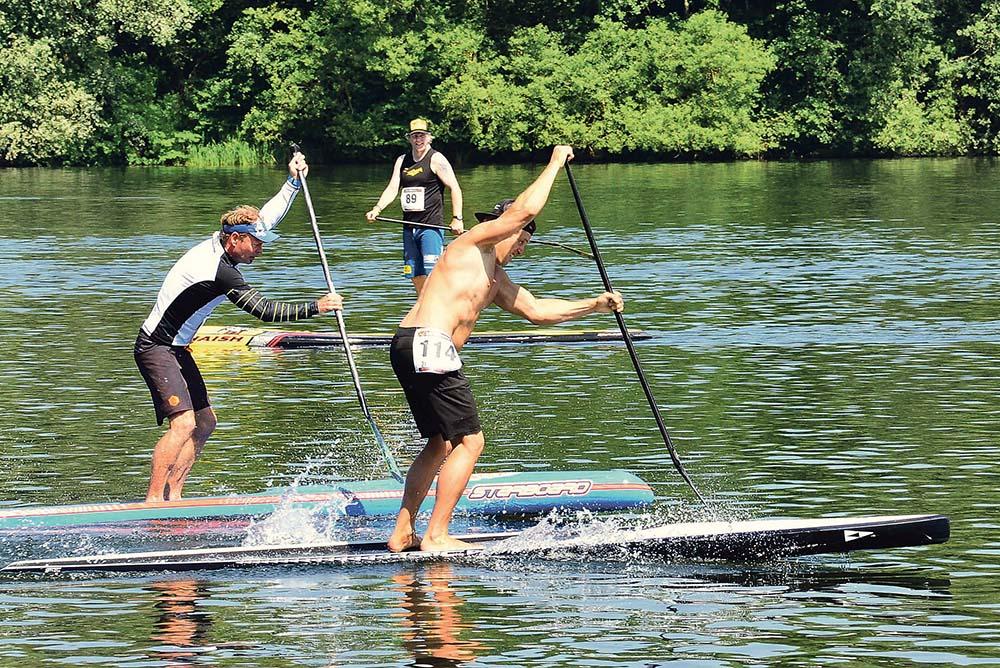 StandUpPaddler am Brombachsee Nordbayern