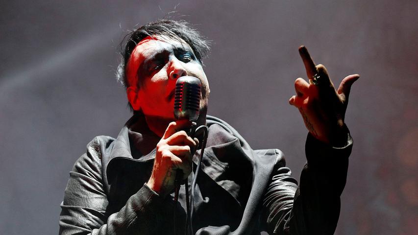 Der Horror-Clown gibt Gas: Schock-Rocker Marilyn Manson bei RiP