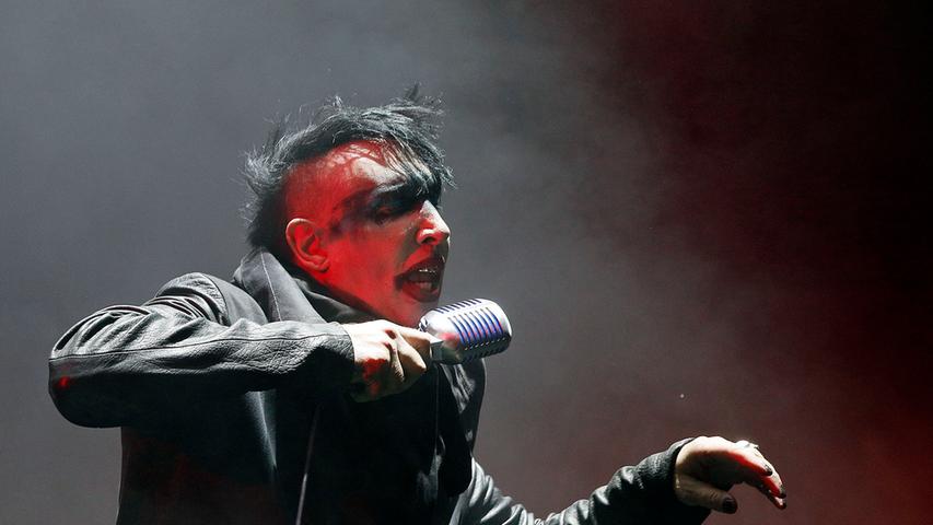 Der Horror-Clown gibt Gas: Schock-Rocker Marilyn Manson bei RiP