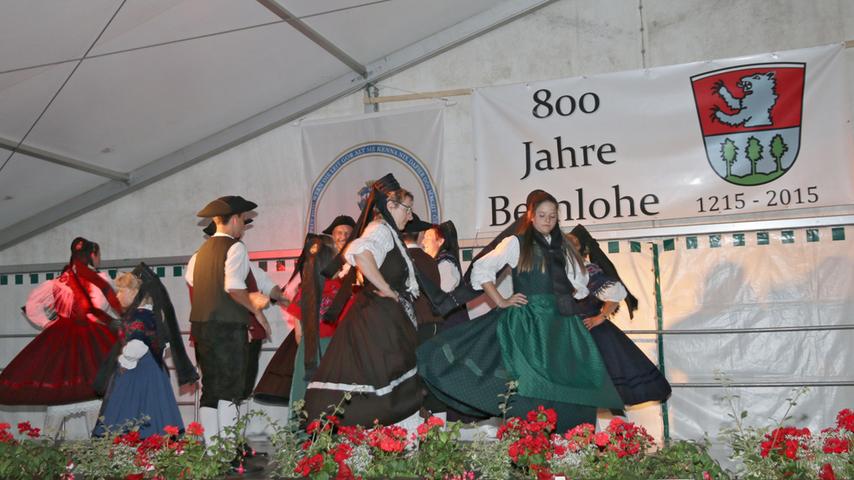 Großes Heimatfest zu 800 Jahre Bernlohe