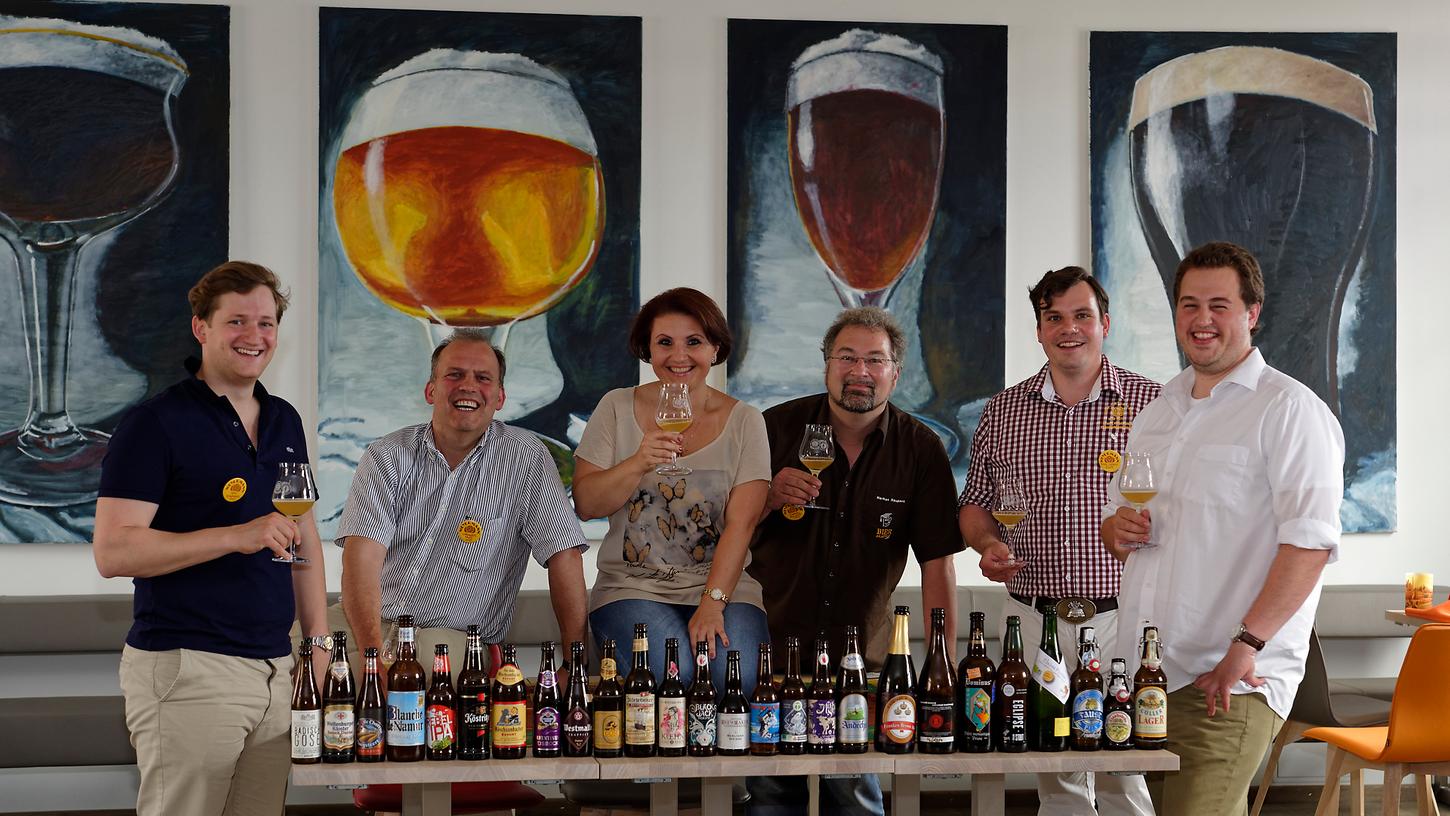 Bier-Nationalmannschaft trainierte in Bamberg