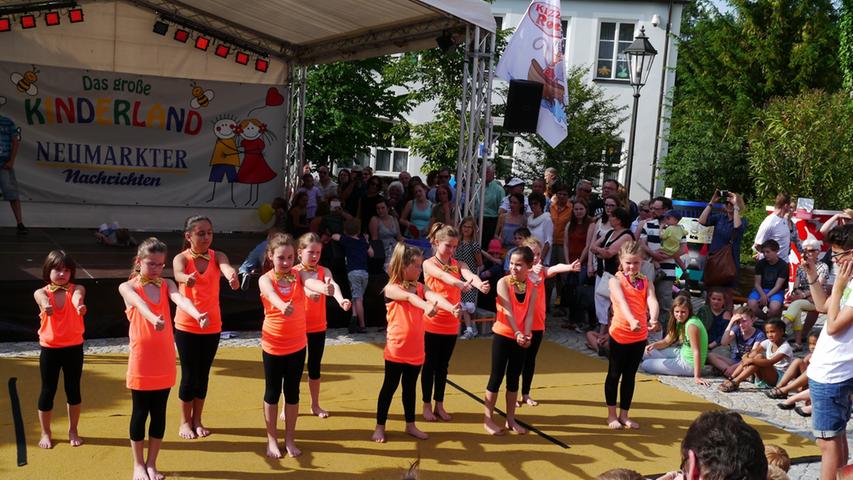 Altstadtfest Neumarkt 2015: Volles Programm beim NN-Kinderland