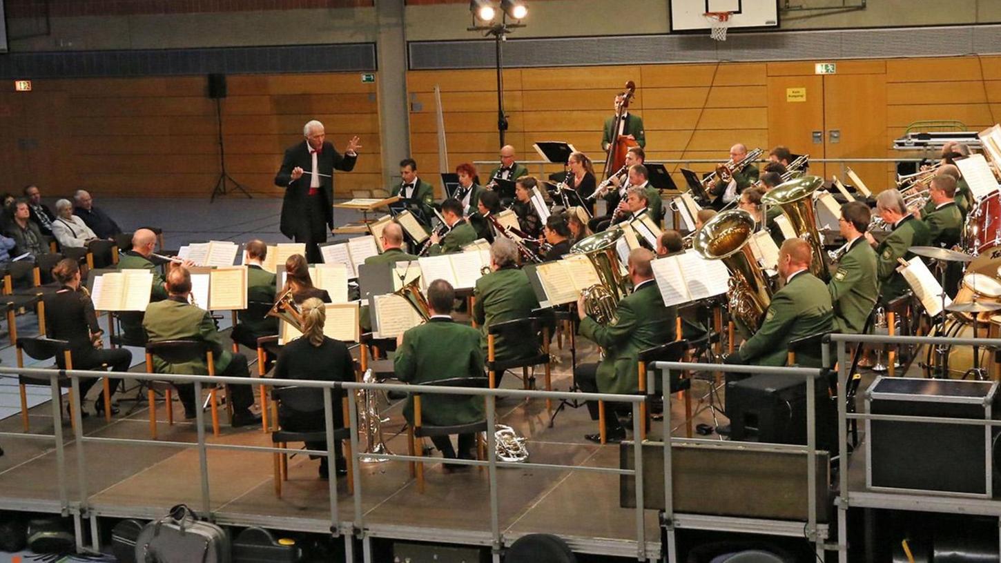 Benefizkonzert des Polizeiorchesters in Hilpoltstein
