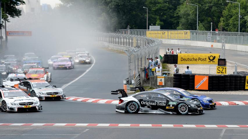 Norisring: Qualmende Reifen beim DTM-Rennen am Samstag