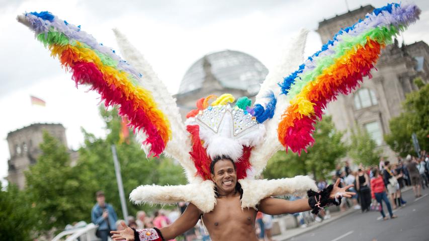 Regenbögen in Berlin: Die Christopher Street Day Parade
