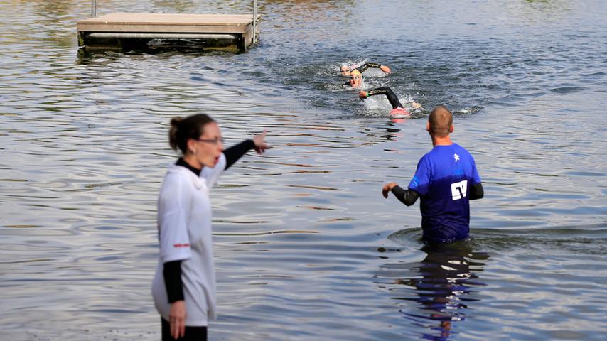 Laufen, Schwimmen, Radfahren: Der Rothsee Triathlon 2015