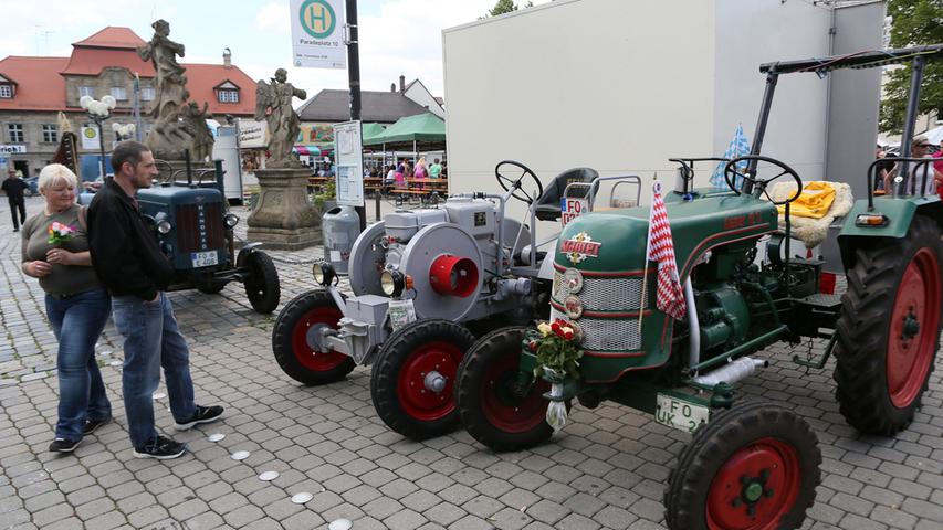 Traktor trifft Zumba: Das Altstadtfest in Forchheim