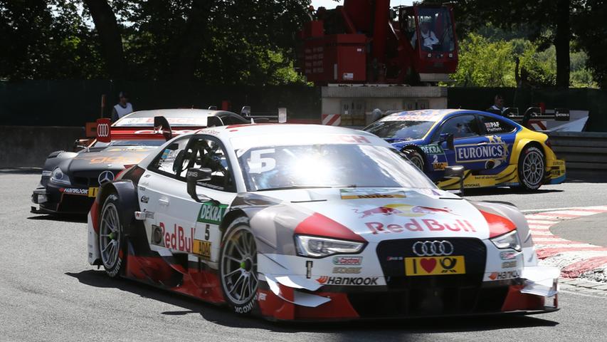 Wickens gewinnt das DTM-Rennen 2015 am Norisring