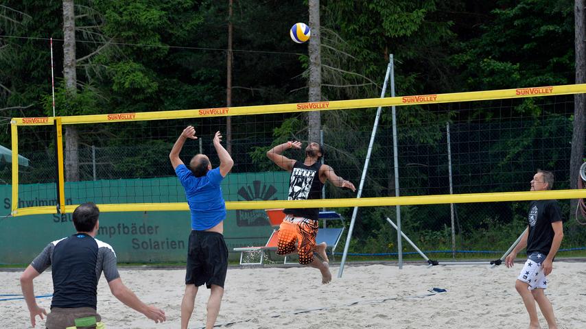 Beachvolleyballer kämpften in Erlangen um den Titel