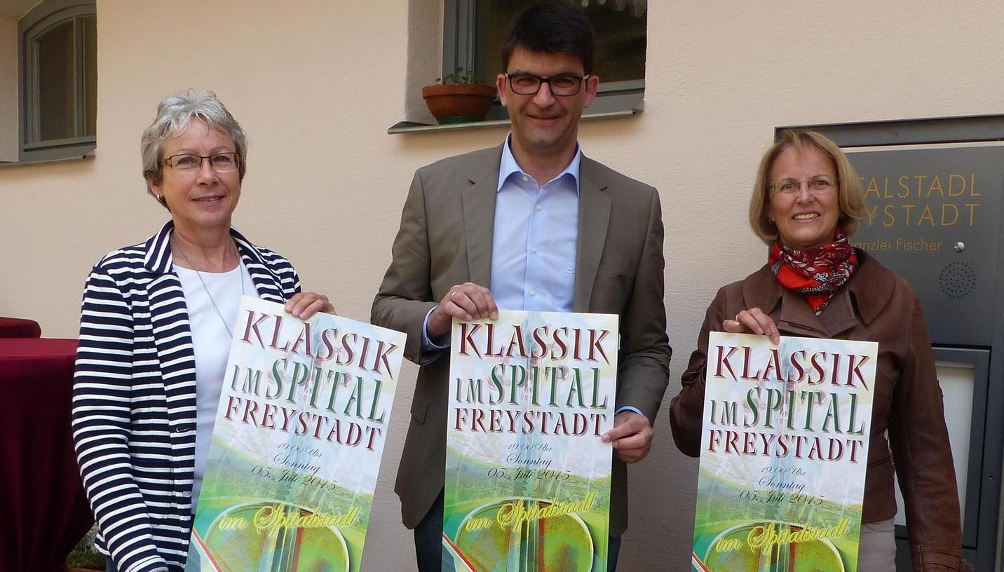 Kurorchester Bad Kissingen feiert in Freystadt Premiere