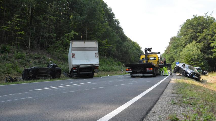 Unfall im Landkreis Bad Kissingen: 33-Jähriger schwer verletzt 