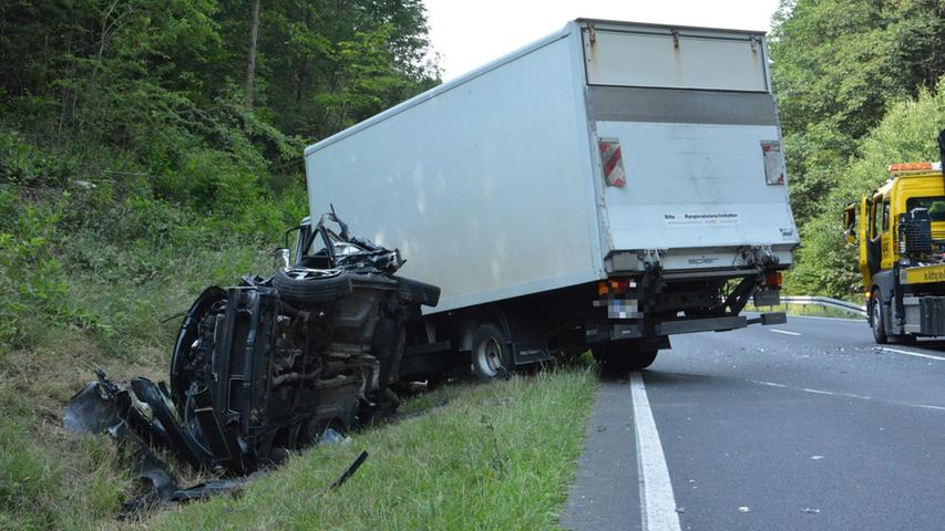 Unfall im Landkreis Bad Kissingen: 33-Jähriger schwer verletzt 