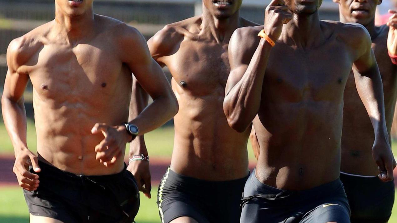 Afrikanische Läufer in Fürth