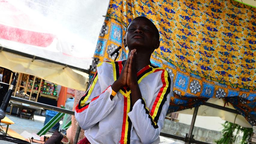 Schweißtreibende Tanz-Performance bei den Afrika-Kulturtagen