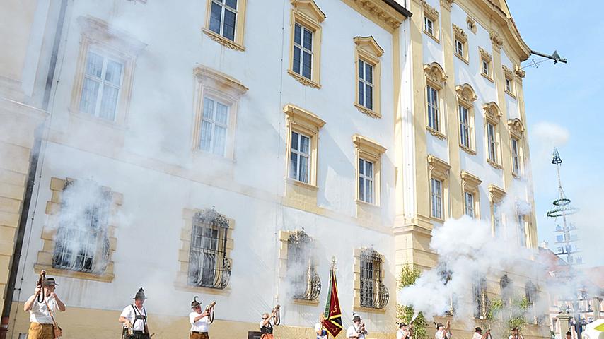 Der 325. Geburtstag der Schlossbrauerei Ellingen wurde gebührend gefeiert.