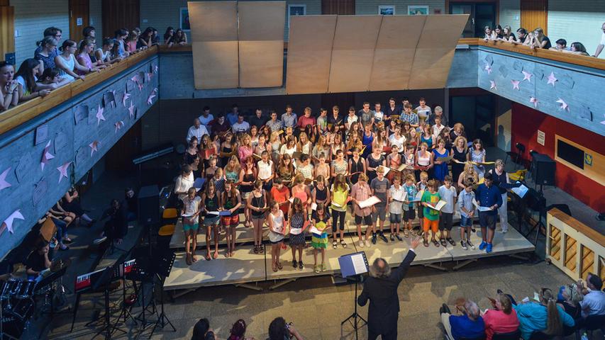 Chor, Solisten und Big Band: Schulkonzert des Gymnasiums Hilpoltstein