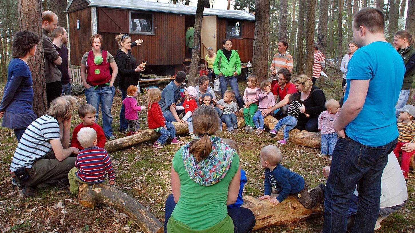 Tauziehen um Fürther Waldkindergarten