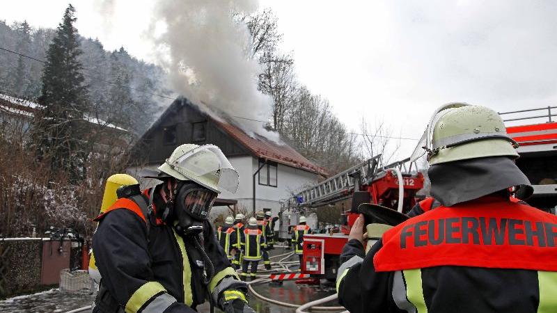 Muggendorf: Wohnhaus brannte lichterloh