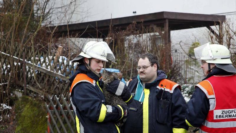 Muggendorf: Wohnhaus brannte lichterloh