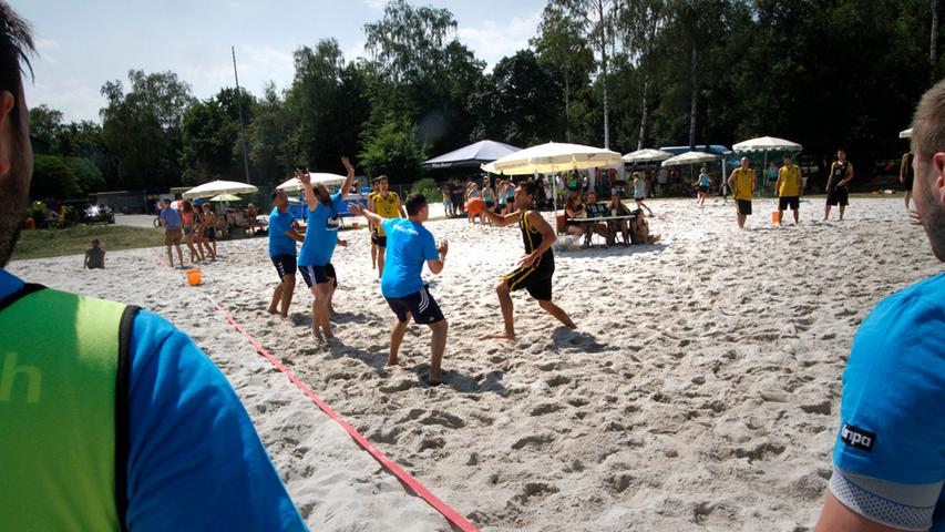 Bayerische Beach-Handballmeisterschaft beim ESV Flügelrad