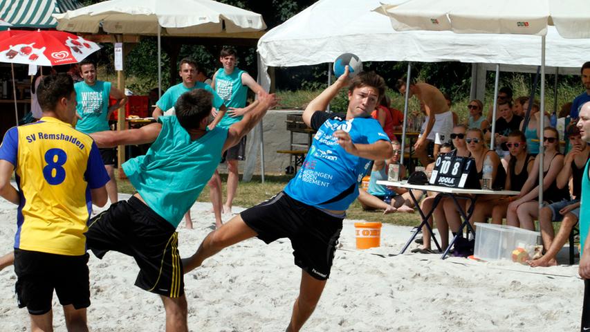 Bayerische Beach-Handballmeisterschaft beim ESV Flügelrad