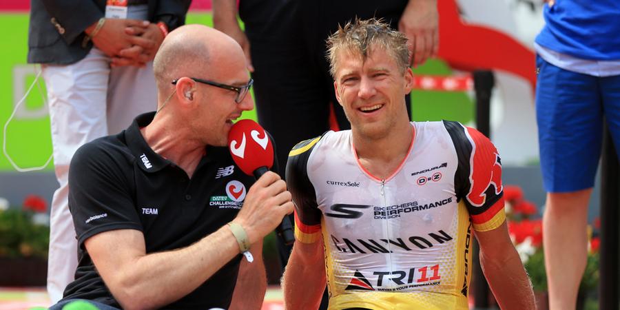 Nils Frommhold, Team Triathlon Potsdam, siegt beim Challenge Roth in 07:51:28 Stunden.