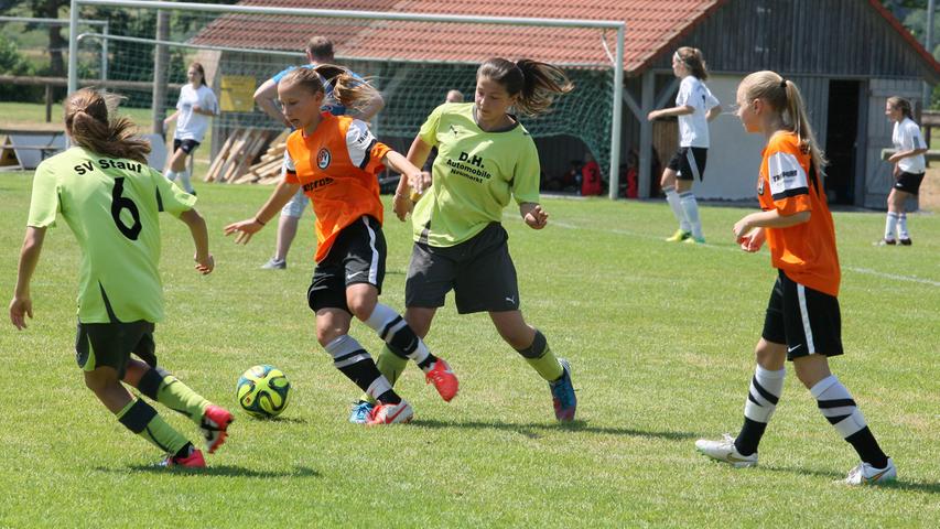 Ballzauber: Zwei Tage Mädchenfußball beim SV Stauf