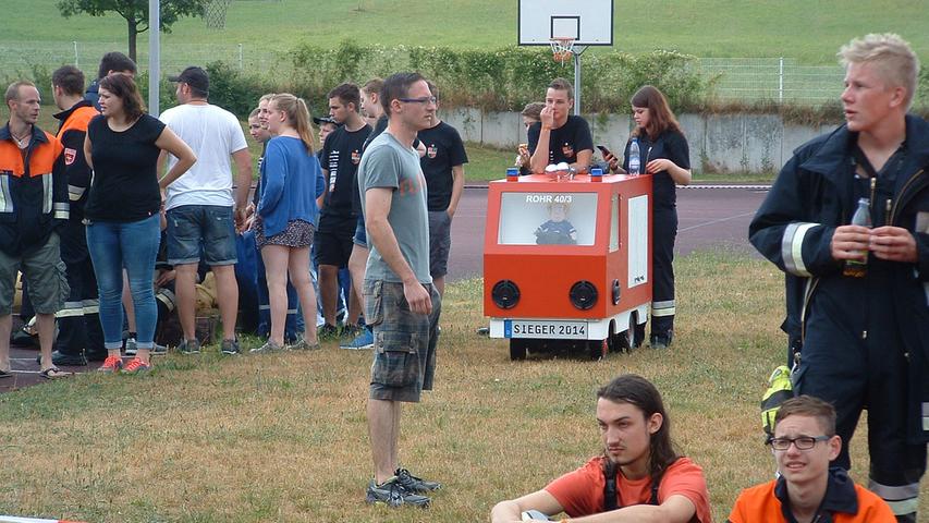 Spiel, Spaß, Lagerfeuer: Kreisfeuerwehrtag der Jugend in Allersberg 
