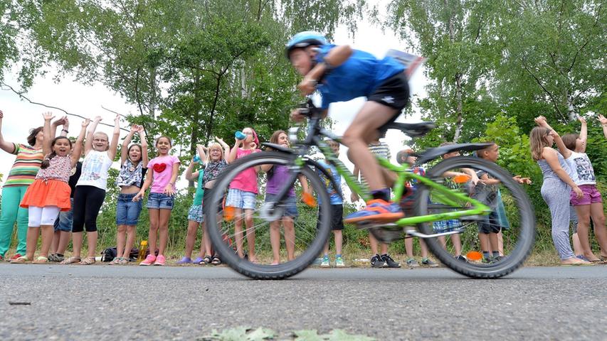 Triathlon der Martin-Grundschule in Forchheim