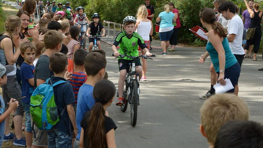 Triathlon der Martin-Grundschule in Forchheim