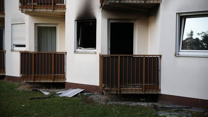 Roth: Fünf Zimmer nach Brand im Pflegeheim zerstört