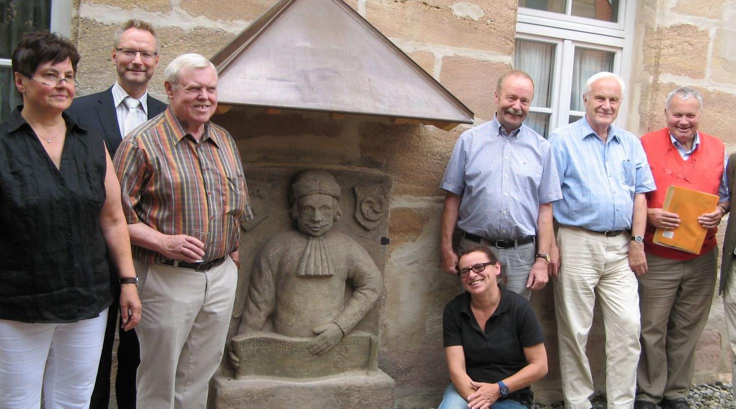 Denkmal des Rotbierbrauers Käser wurde restauriert Denkmal des Rotbierbrauers Käser wurde restauriert