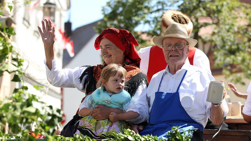 Annafest Forchheim: 3000 Teilnehmer beim Festumzug