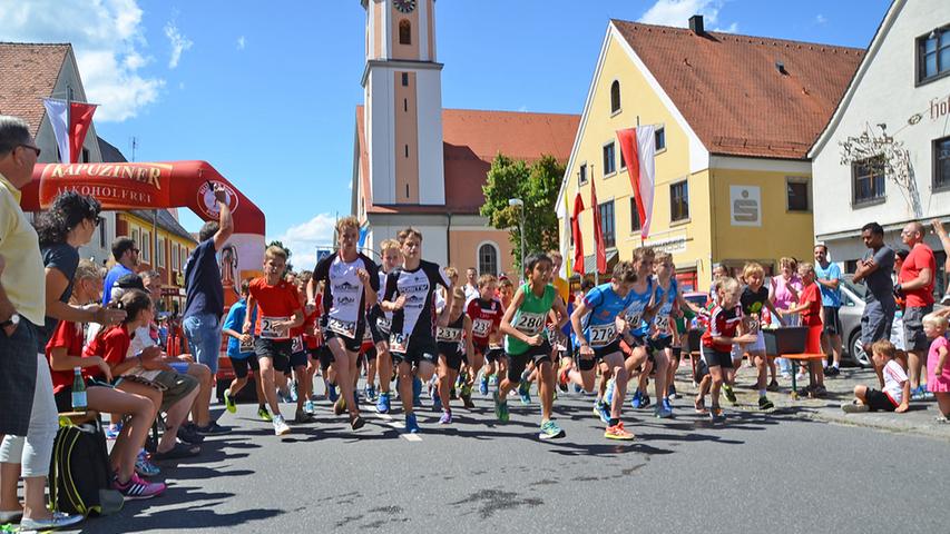 Teilnehmerrekord beim Kirchweihlauf in Allersberg