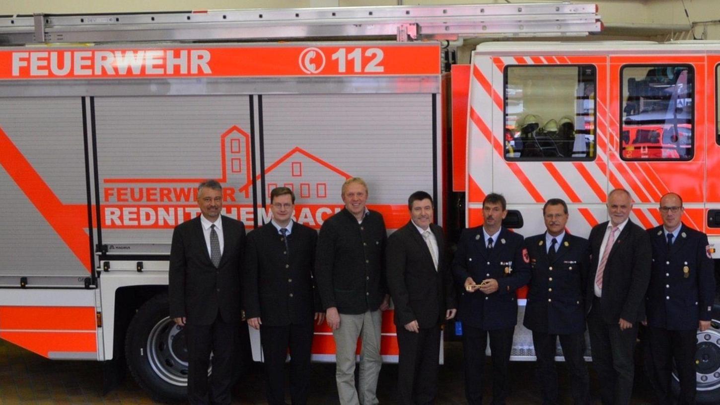 Neues Feuerwehrfahrzeug „HLF 20“ für die Hembacher Wehr