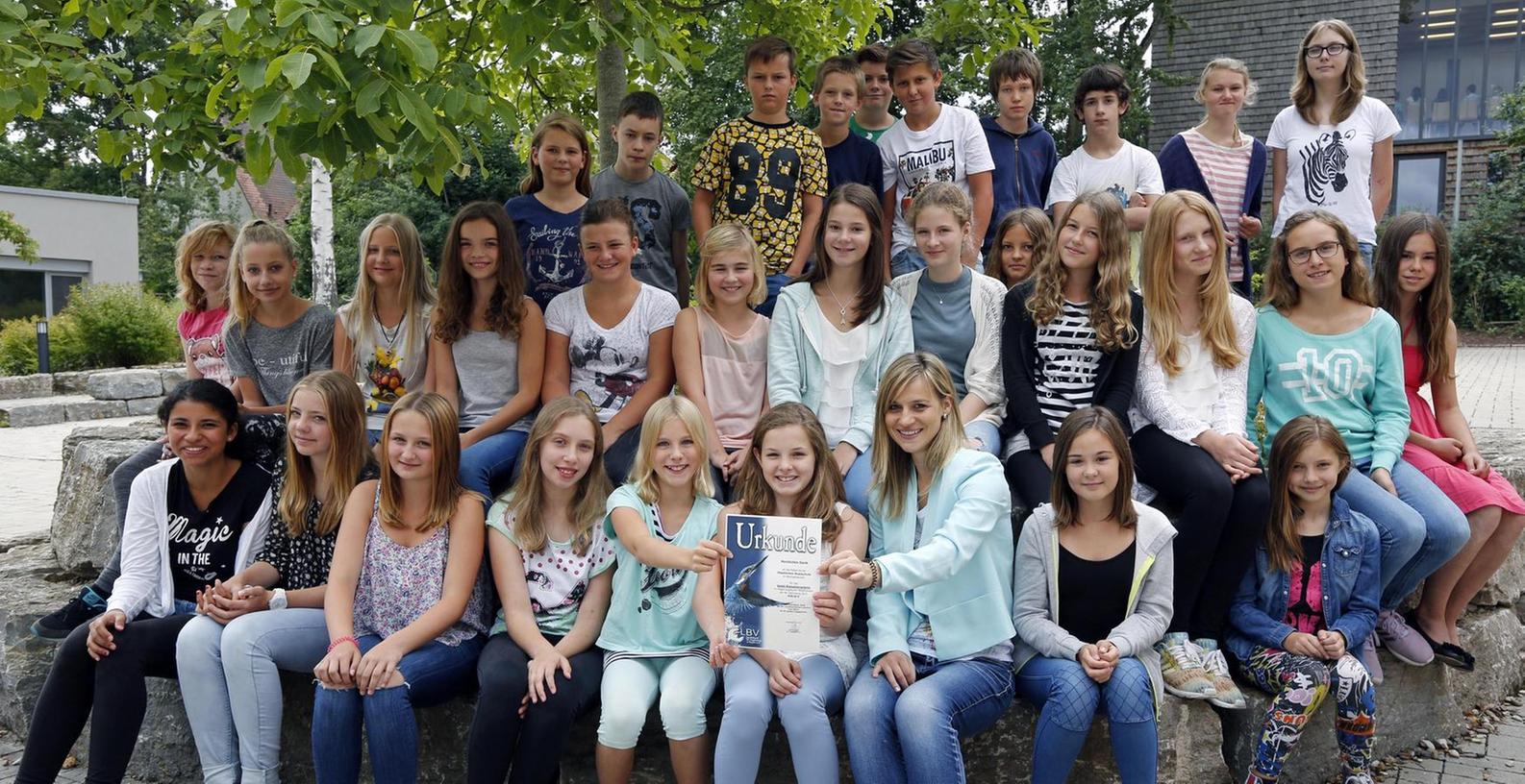 Schüler sammeln 1500 Euro für den LBV