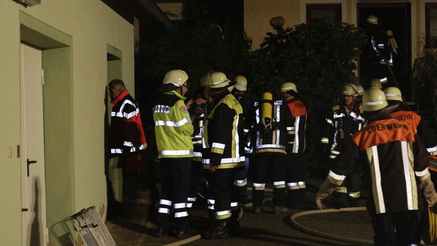 Vier Verletzte bei Brand eines Einfamilienhauses 