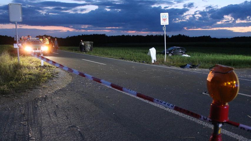 Bei Kulmbach: 75-Jähriger stirbt nach Pkw-Kollision