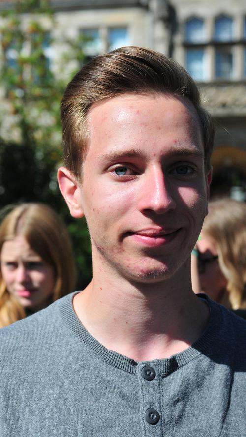 Florian (17): "Erstmal wird auf dem Annafest auf dem Neder-Keller gefeiert. Ansonsten will ich Freunde treffen, den Führerschein machen und das nächste Schuljahr planen."