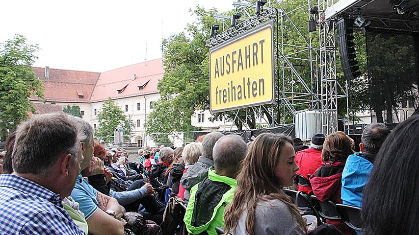 Open Air Kabarett auf der Wülzburg