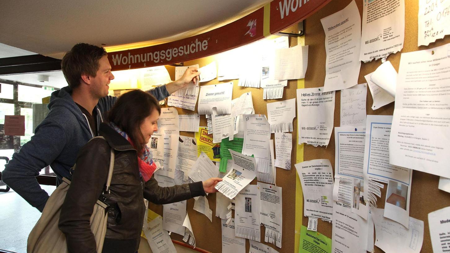 Studenten in Erlangen: Wohnheim oder Luxus-Bude